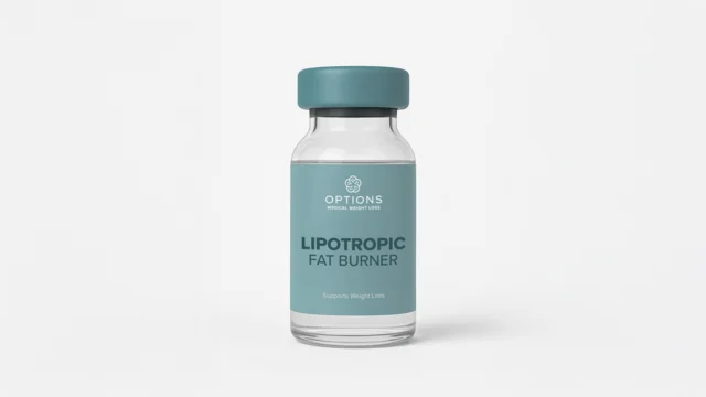 A vial of Lipotropic fat burners.