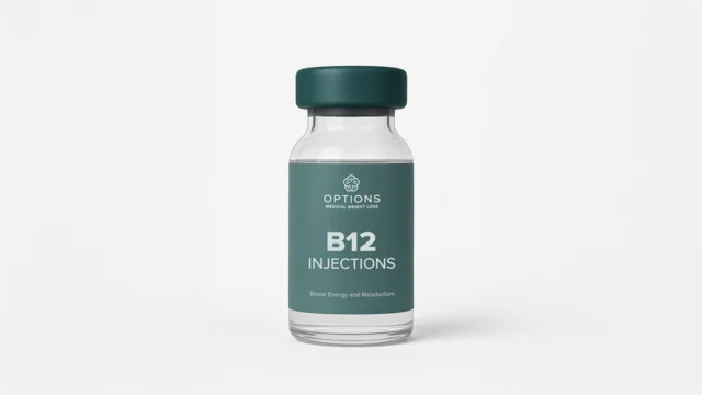 a vial of B12 Injections.