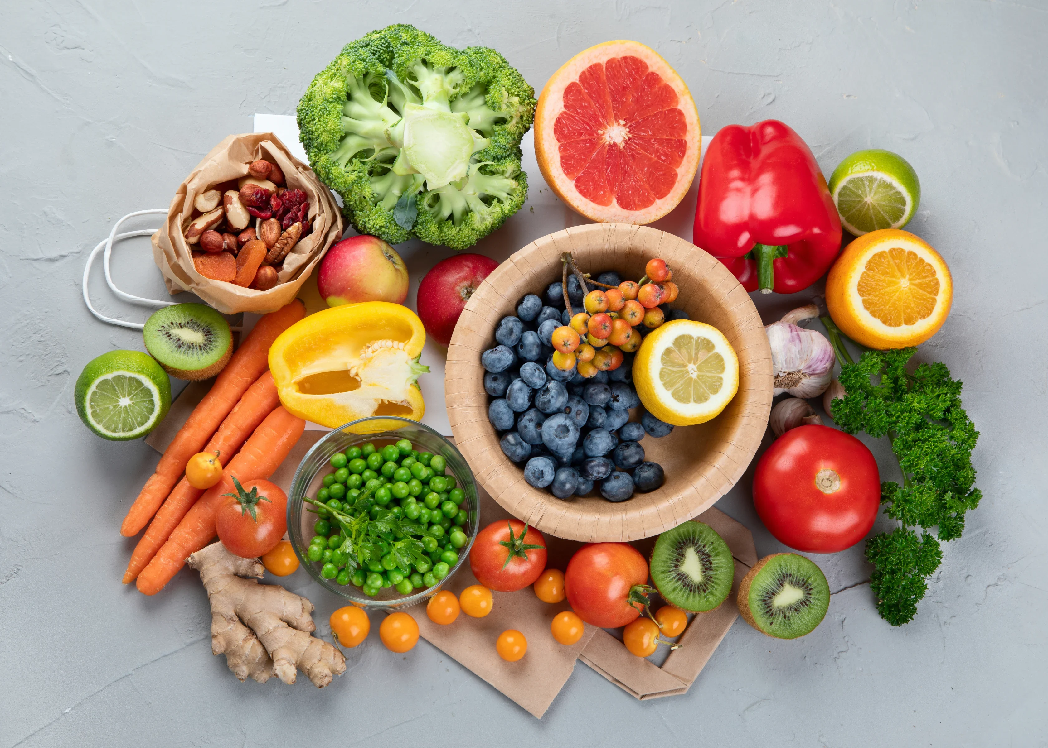 Foods high in Fiber